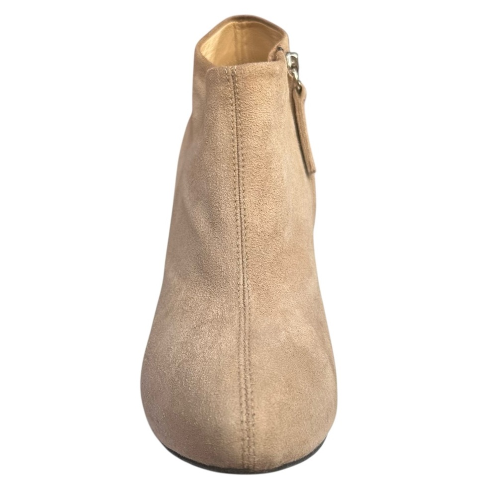 Giuseppe Zanotti Cindy Suede Leather Ankle Bootie Beige Taupe Stiletto Heel US 6 - Picture 3 of 17